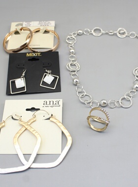 欧美大牌百搭精致炫彩首饰项链