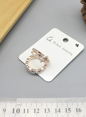 复古宝石夸张中古饰品戒指