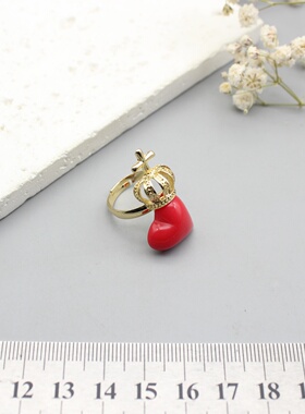 日单贵牌小众优雅复古戒指