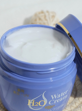 日本Water Cream H2O出水霜 来自北海道牧场 Q10滋润保湿强推荐