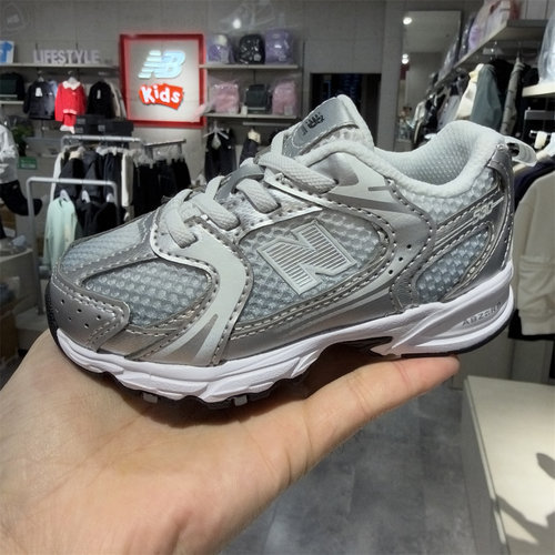 NewBalance NB童鞋26新款男童女童儿童宝宝一脚蹬跑步运动鞋530KA - 图1