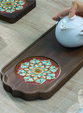 掐丝珐琅手工DIY茶具套装礼品