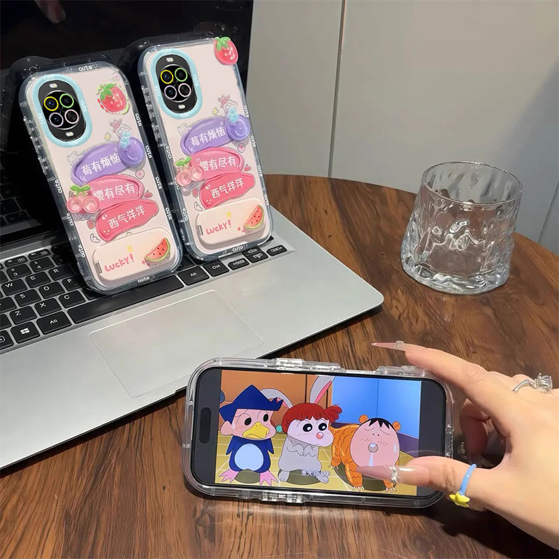 适用华为Nova14Ultra手机壳新款Nova13卡通12Pro公仔11莓有烦恼Nova10SE硅胶9保护套8SE全包7防摔Nova6外壳5 - 图1