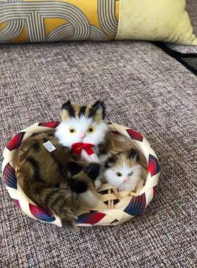 工艺品兔子玩具生肖模型仿真动物