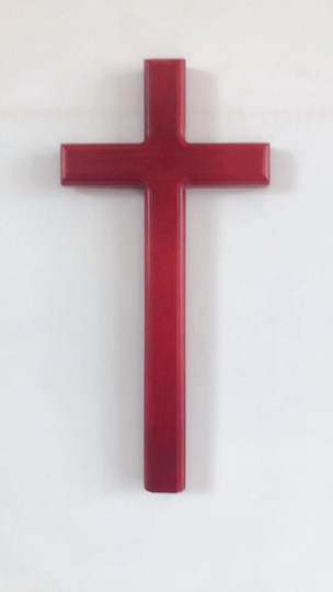 Home accessories wall hanging solid wood cross for living room home use
