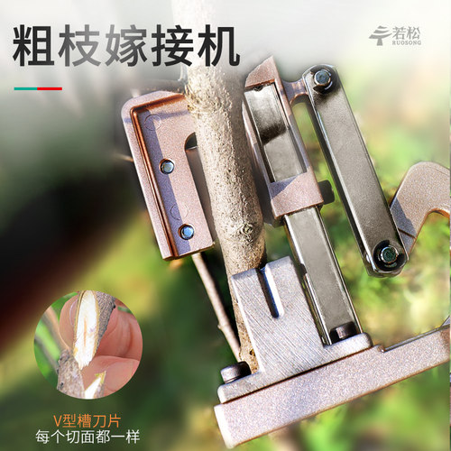SONO粗枝嫁接机多功能果树嫁接器 苗木嫁接工具 嫁接剪 2cm嫁接刀 - 图0