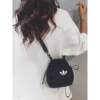 Brand genuine canvas chest bag women's mini