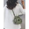 Brand genuine simple casual chest bag for women