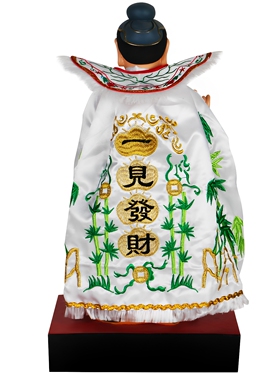 神明衣神袍二爷伯披风神像衣用品
