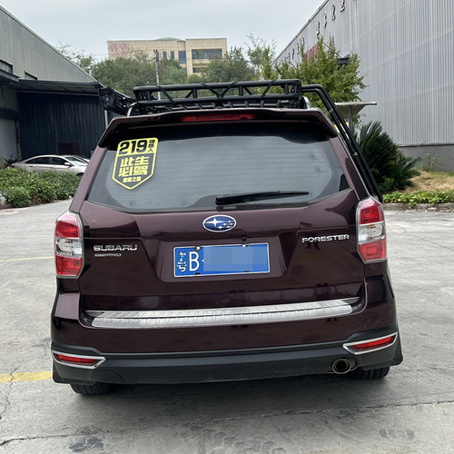 适用斯巴鲁森林人半潜改装载重车顶框行李货架拓展边帐爬梯无损安 - 图2