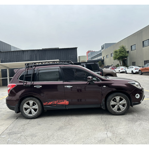 适用斯巴鲁森林人半潜改装载重车顶框行李货架拓展边帐爬梯无损安 - 图1