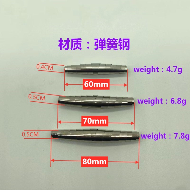 精品实用新型配件起始夹阻线钳弹簧铁皮卷长70mm和60mm和80mm-图1