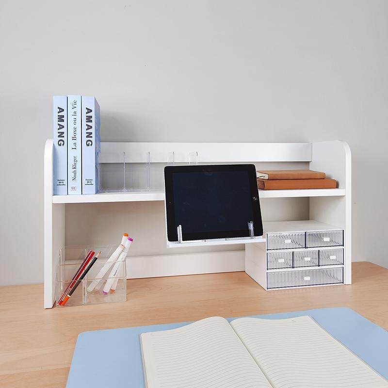 书桌置物架桌上书架增高架书立阅读架平板支架实木桌面收纳架,淘宝优惠券,粉丝福利购,淘宝优惠卷