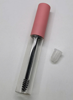 亚光粉色睫毛膏空瓶化妆品包材