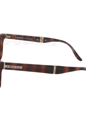 宝姿复古风板材偏光太阳镜