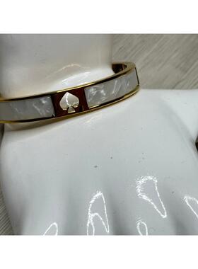 Kate Spade 10mm镯子贝母Hole Punch手镯
