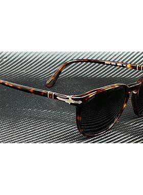 Persol PO3019S 24 31棕色方形男士55 mm太阳眼镜