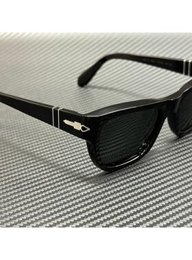 Persol PO0091S 95 58黑色绿色偏光56 mm太阳眼镜
