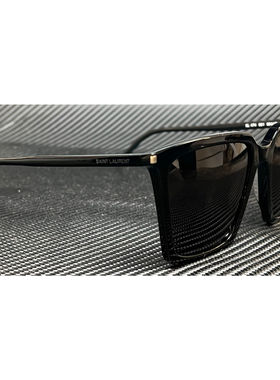 SAINT LAURENT圣罗兰SL 474 001黑色方形56 mm女士太阳眼镜