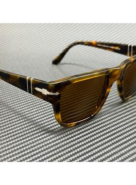 Persol PO3348S 121033棕色棕色中性55 mm太阳眼镜