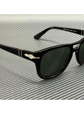 Persol PO3366S 95 31黑色绿色中性58 mm太阳眼镜