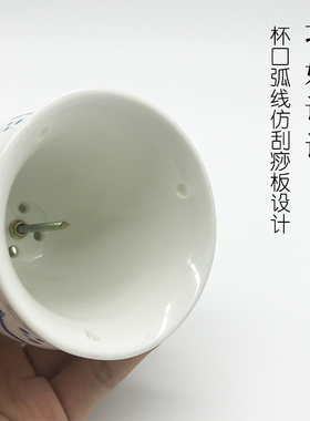 美容院双层陶瓷随身灸养生扶阳罐