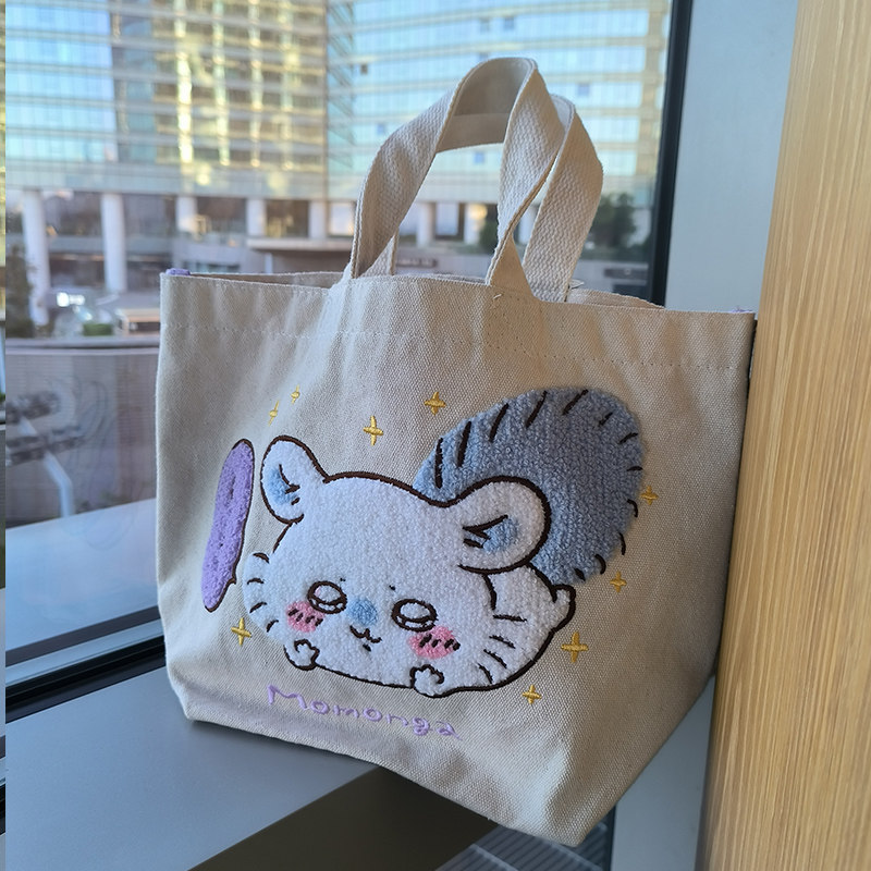 日系卡通帆布包2026ins款吉伊卡哇帆布袋手提chiikawa乌萨奇单肩,淘宝优惠券,粉丝福利购,淘宝优惠卷