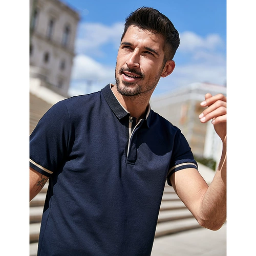 Летняя футболка polo для отдыха, короткий рукав