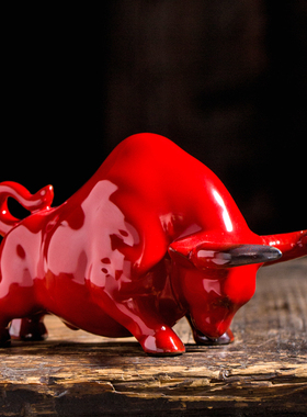 十二生肖牛气冲天家居客厅摆件