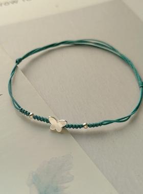 灵动小蝴蝶细手链高级感时尚百搭