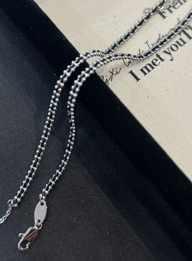 小红书王昶同款法国红绳编织手链男幸运镀18k金情侣款黑色细手绳