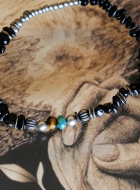 amp japan / Tumble Stone Short Bracelet 天然石手链 16AHK-452