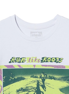 【VIP限时7折】patagonia / Men's Run Like Roots 印花T恤 37874
