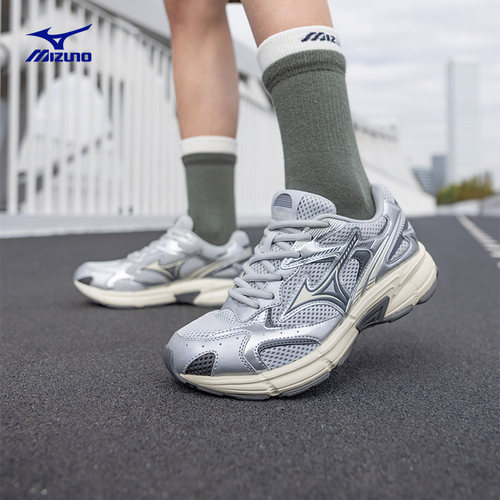 Mizuno美津浓26春夏新款复古老爹鞋缓震跑步鞋运动鞋 SPEED 2K - 图2