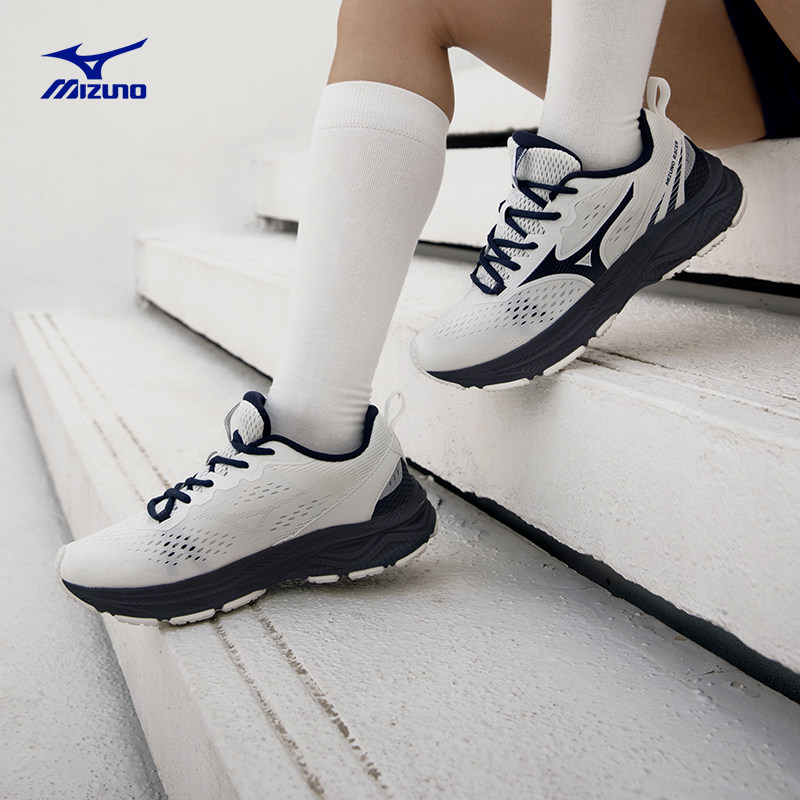mizuno男女22冬季新款轻量慢跑鞋 美津浓跑步鞋