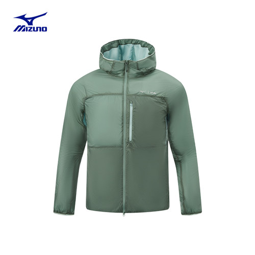 Mizuno美津浓25秋冬新款西湖跑山赛男女抓绒梭织夹克外套J2CE56X2 - 图1