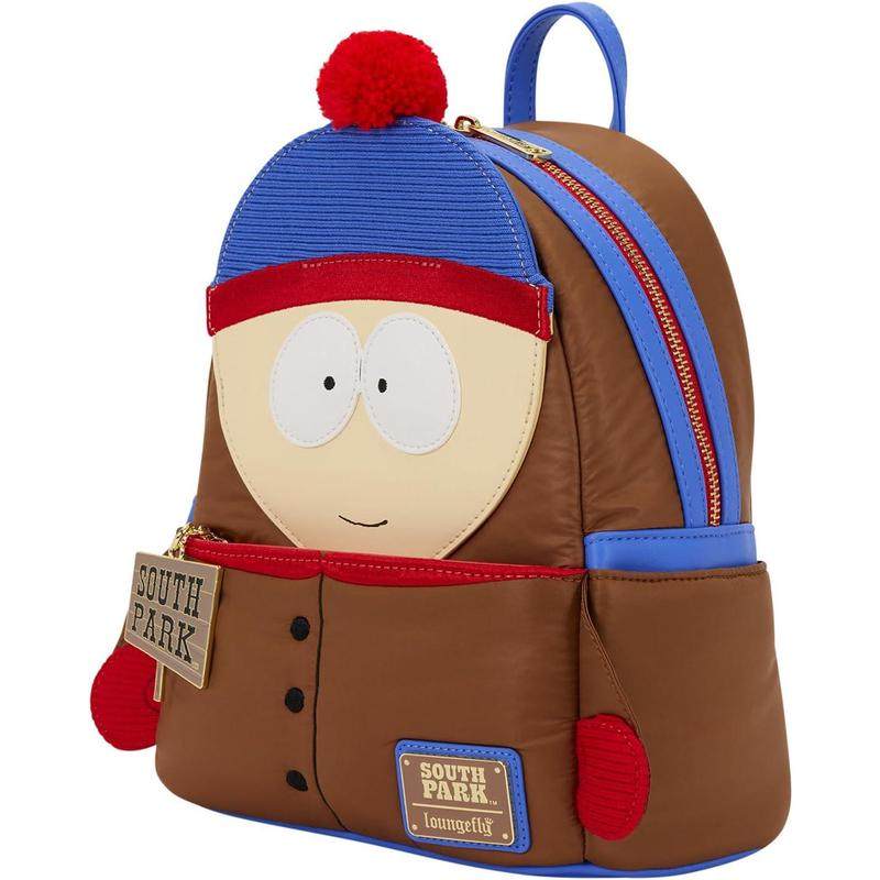 代购Loungefly女士南公园主题双肩包可调节肩带顶部提手设计,淘宝优惠券,粉丝福利购,淘宝优惠卷