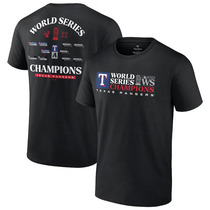 American professional baseball league Rangers Texas Rangers Team 2023 pure cotton short sleeve T-shirt