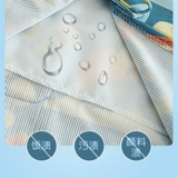 Детский фартук, водонепроницаемый нагрудник для еды для мальчиков, с карманом, сзади на завязках