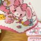 B53 export kindergarten small towel 22*22cm baby scrubs with baby, whole cotton active printing, health and safety