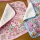 B53 export kindergarten small towel 22*22cm baby scrubs with baby, whole cotton active printing, health and safety