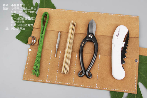 乐切花艺师工具包日式插花专业工具套装花道用品剪刀矫正器 - 图0