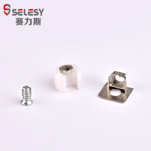 加厚四合一层板托隐藏三合一衣柜橱柜鞋柜二合一板托隔板钉层板销 - 图1