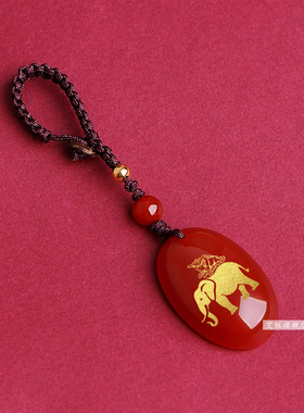 2026年生肖龙金蟾拜象吉顺宏吊坠