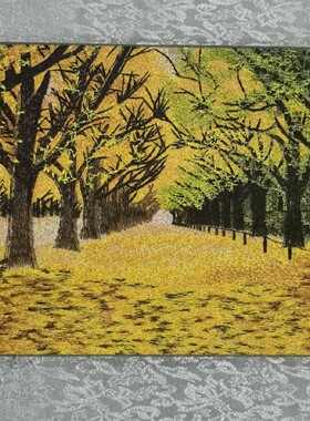 苏州刺绣画电脑刺绣装饰画客厅餐厅书房走廊家居美化挂画