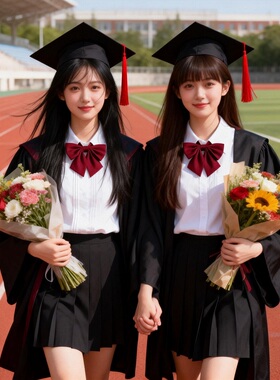 jk巨羽根领结领带毕业照学士服