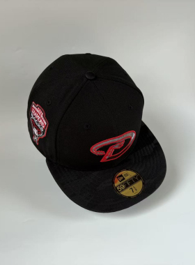 New Era/纽亦华 MLB 亚利桑那响尾蛇队 棒球帽子 全封平檐59FIFTY