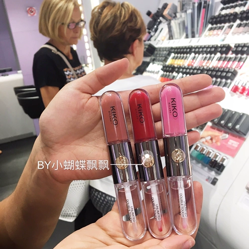 Kiko Special Price Kiko для губ Глянт Глянт неограниченное двойное водонепроницаемое масло и масло и нефть не может упасть