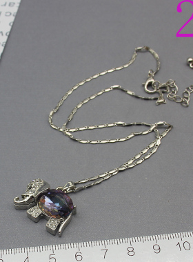 无合金女短款项链颈链