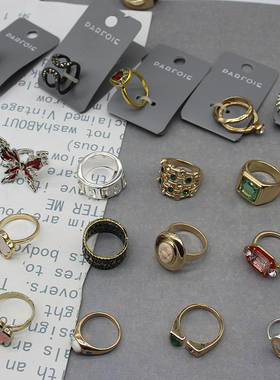 欧美日本小巧个性戒指复古瑞丽